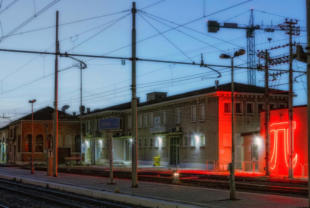 SCHNITT - Marco Monfardini Amelie Duchow - THE IRRATIONAL CITY 2.0 installation - Venezia